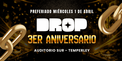 imagen del evento: 3er ANIVERSARIO 😎