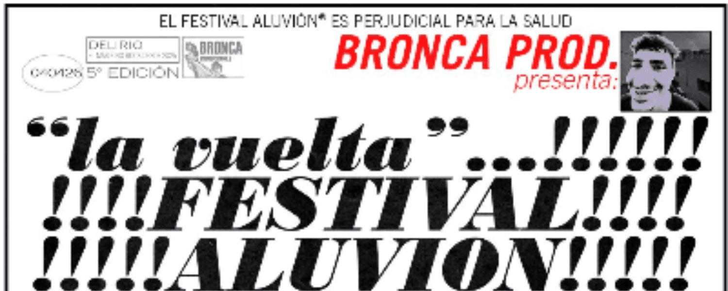 imagen del evento: ¨la vuelta¨ FESTIVAL ALUVION