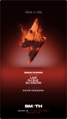 imagen del evento: PICHEO X SMITH 28/3 ❤️🔥