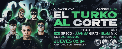 CASERÍO: SHOW EN VIVO 🎤 | JUEVES 02/04 cover image