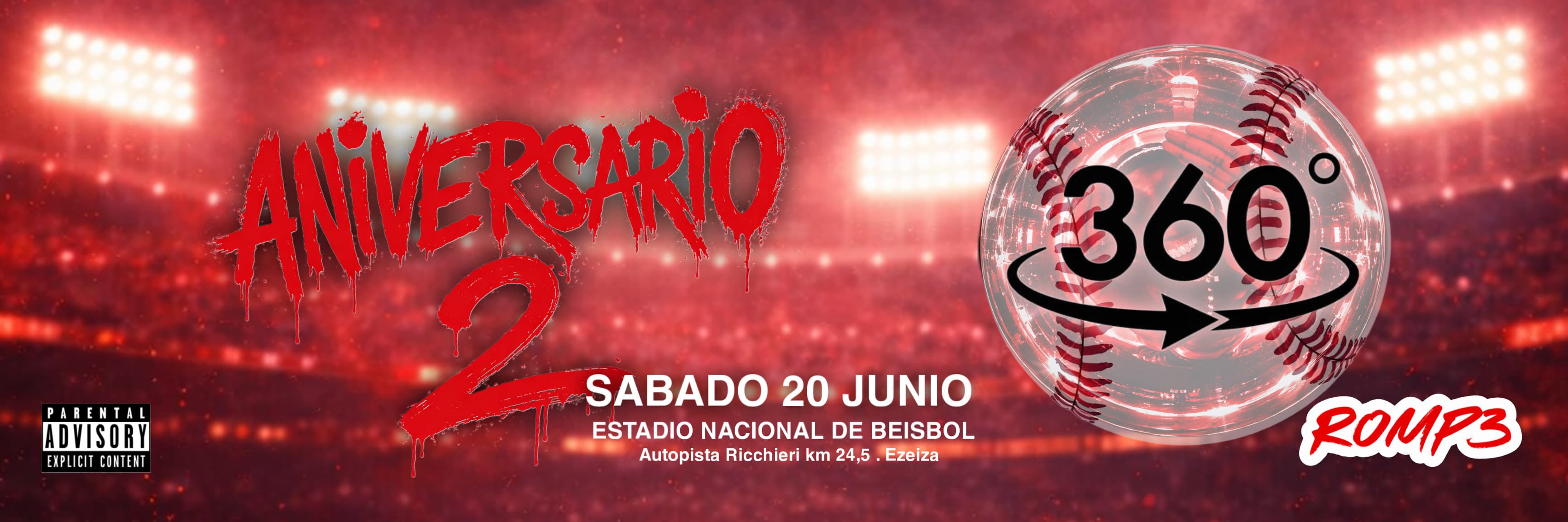 ROMP3, ANIVERSARIO 360°