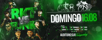 CASERIO: RKT VS FUNK | DOMINGO 16/08 cover image